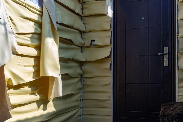 Melted Siding Replacement in Encinitas