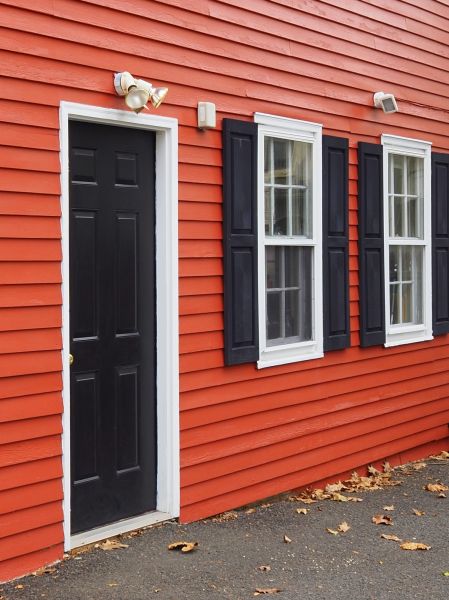 Red Vinyl Siding Installation in Encinitas